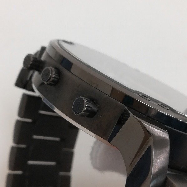 O019a [人気] DIESEL ディーゼル 腕時計 ブラック DZ7331 MR DADDY 2.0 クォーツ ステンレススチール | ファッション小物 G_画像8