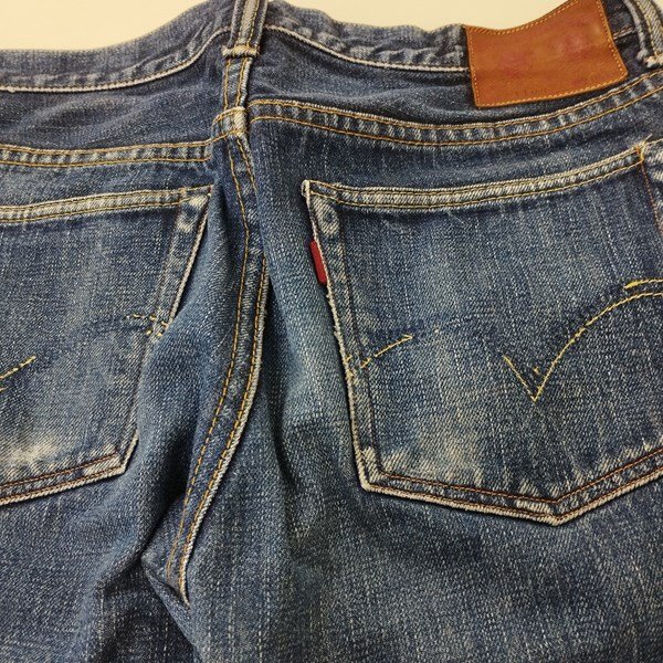 O306b [ popular ] FULLCOUNT Fullcount Denim pants 30 indigo Lot1109 cotton 100% | bottoms G