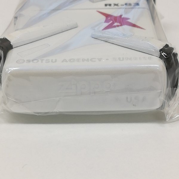 B907a [未使用品] ZIPPO ジッポー 機動戦士ガンダム 逆襲のシャア νガンダムファンネル RX-93 2005年製 オイルライター | その他 Y_画像6