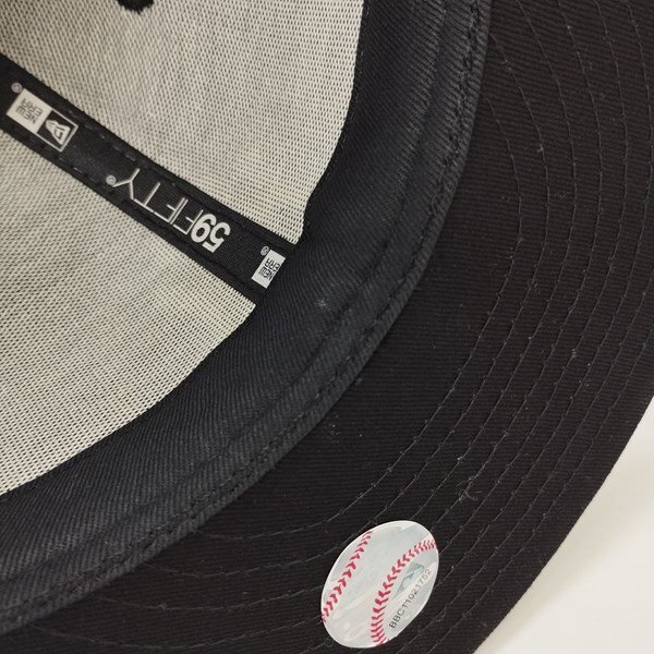 F319a [未使用品] NEW ERA ニューエラ MLB ニューヨークヤンキース キャップ 8 63.5cm ブラック系 マルチカラー | ファッション小物 N_画像6