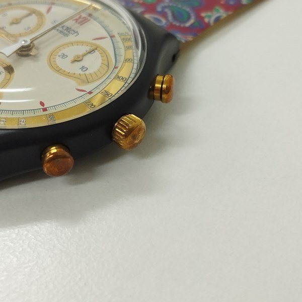 F314a [セット] Swatch スウォッチ 腕時計 クロノグラフ クォーツ 計4点 | ファッション小物 N_画像7