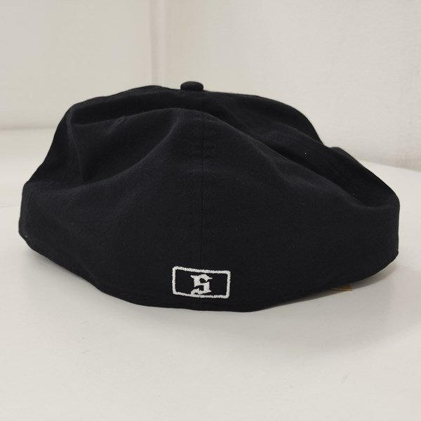 F322b [未使用品] NEW ERA×ONSPOTZ ニューエラ×オンスポッツ 別注 SAMURAI キャップ 8 63.5cm ブラック 帽子 | ファッション小物 N_画像3