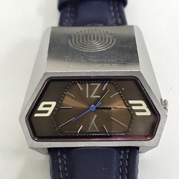 O557a [ популярный ] PaulSmith Paul Smith наручные часы серебряный × лиловый серия 5930-H16293Y кварц | модные аксессуары G