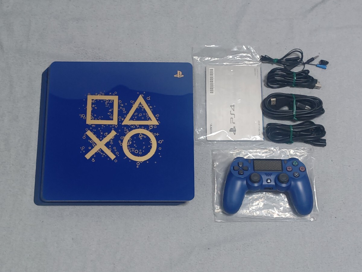 PS4 本体 CUH 2100A Days of Play Limited Edition FW 9.00以下_画像2