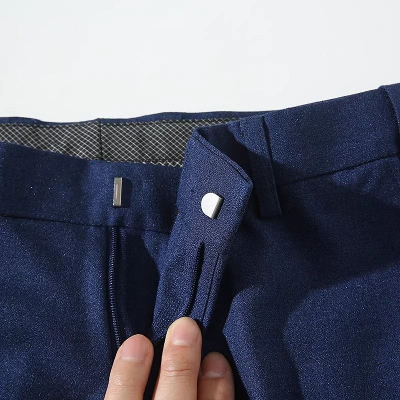 S2004-XLネイビー/新品スーツカンパニー スーツ セットアップ ジャケット パンツ 高品質 細身 春秋 ビジネス 紳士 メンズ セットアップ_画像9