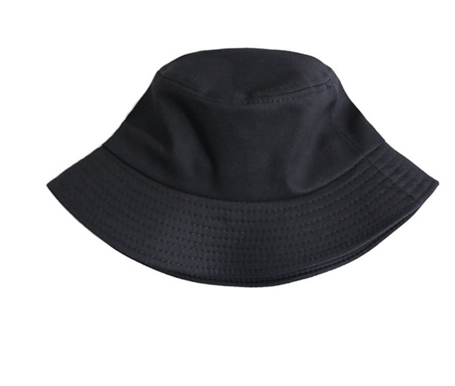 レディース バケットハット 帽子 無地 黒 ハット 日焼け対策 紫外線_画像4