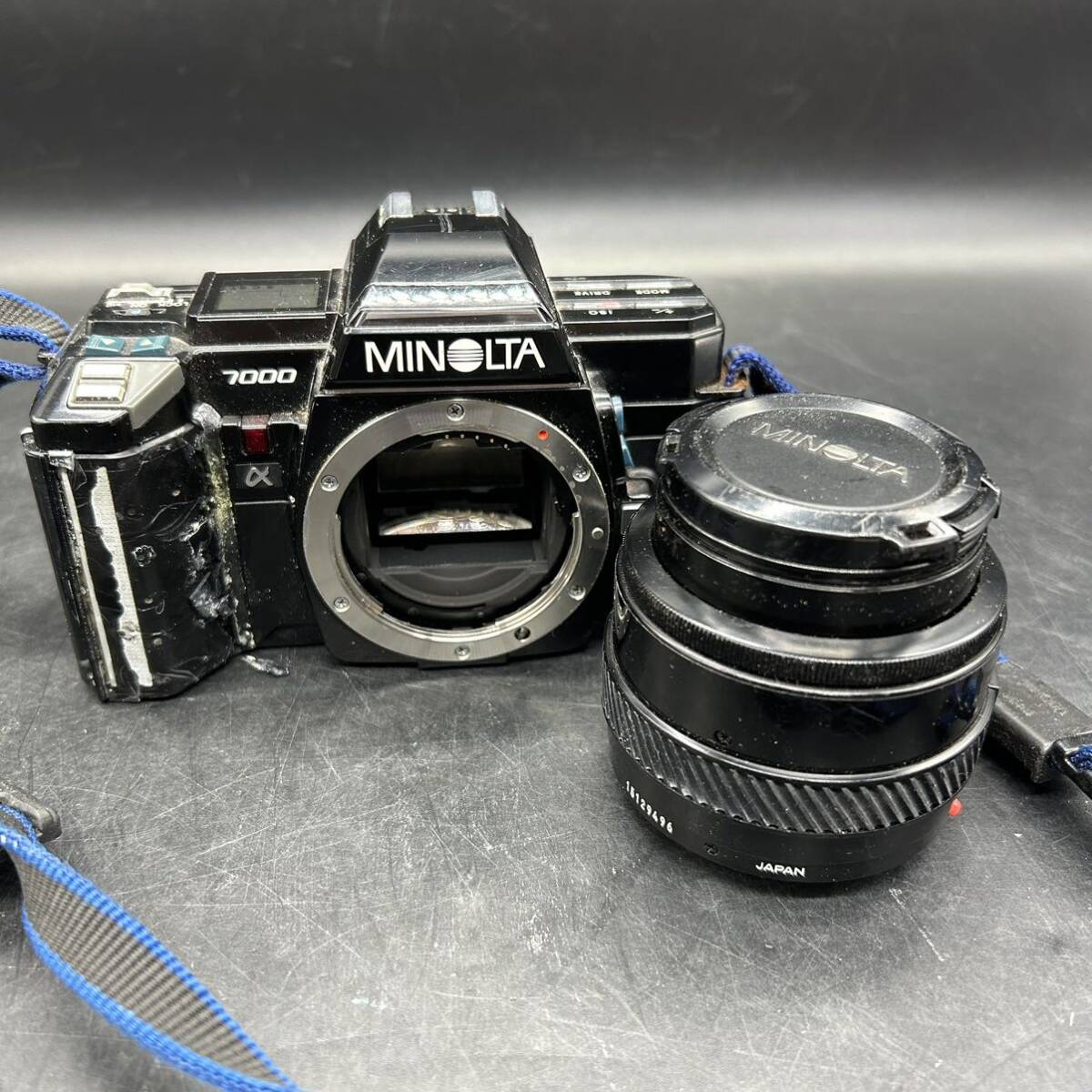 ジャンク品　MINOLTA ミノルタ　MINOLT7000　AF LENS ズーム 35-70ｍｍ 一眼レフカメラ カメラ フィルムカメラ Q9_画像3