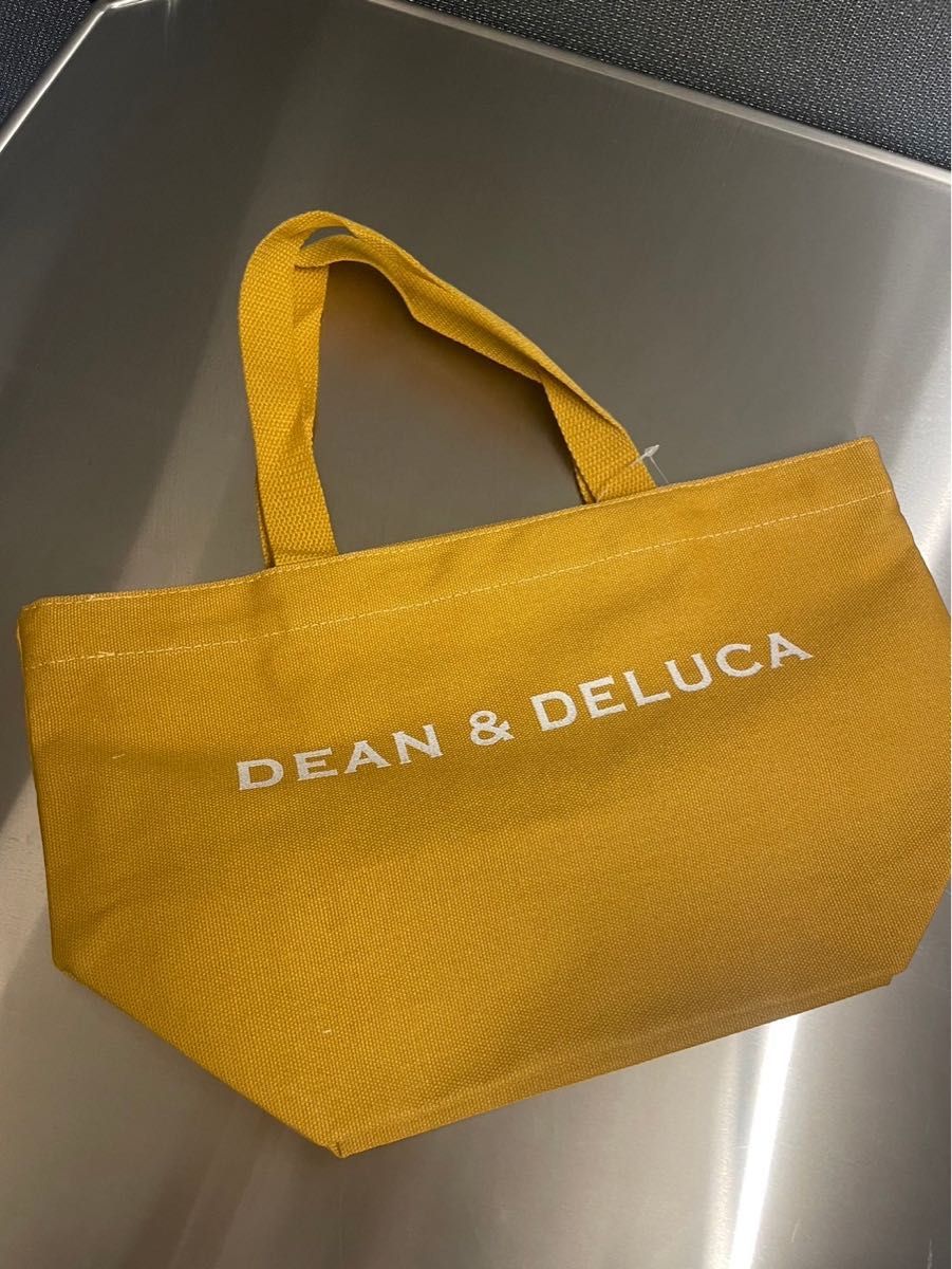 新品★DEAN&DELUCA ディーンアンドデルーカトートバッグイエローSサイズ