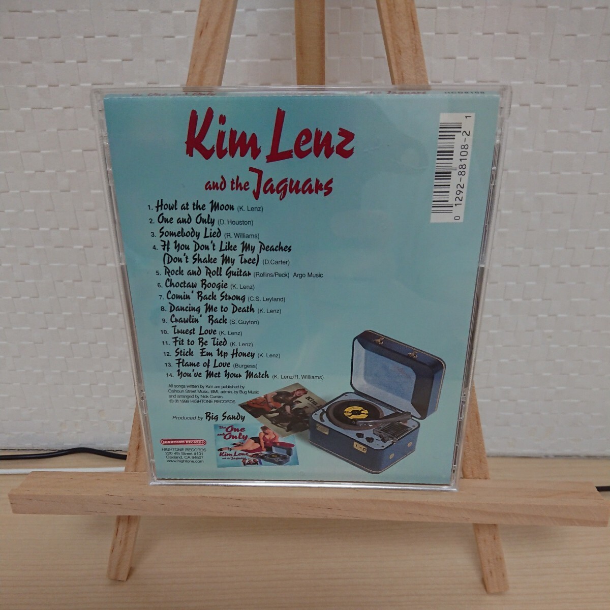 Kim Lenz & the Jaguars / The One and Only CD ◆ネオロカビリー◆Neo Rockabilly◆ジャニス マーティン◆ワンダ ジャクソン_画像2