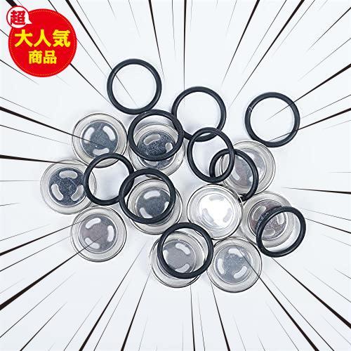 ★18mm★ 高品質 マスターシリンダー 確認窓 ブレーキフルード確認窓 5セット 18mm マスターシリンダー サイトミラーガスケット_画像5