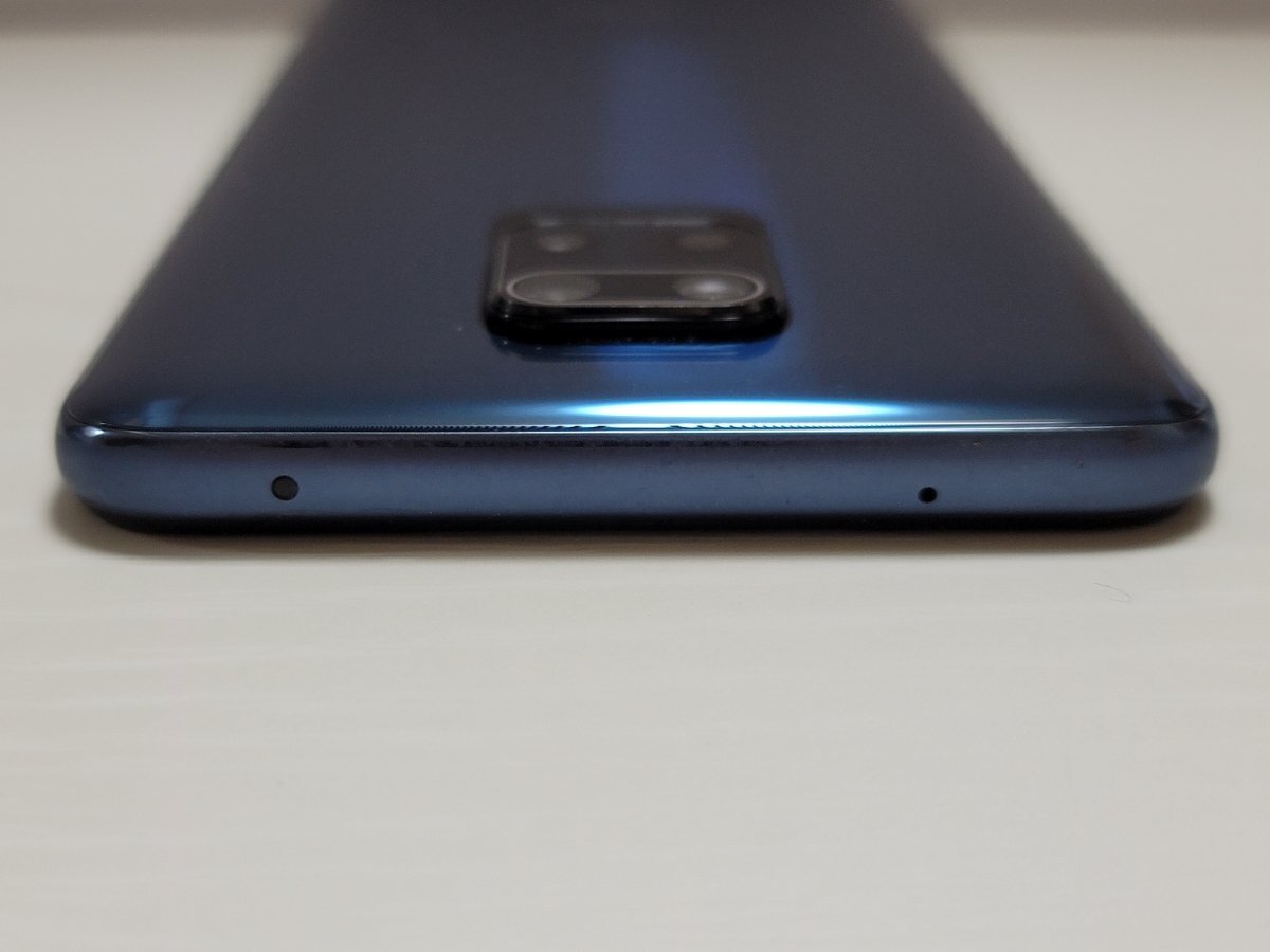　★【40731WM】 完動品 Xiaomi Redmi Note 9S M2003J6A1R オーロラブルー 128GB 海外版SIMフリー 1円 ! 1スタ !_画像3
