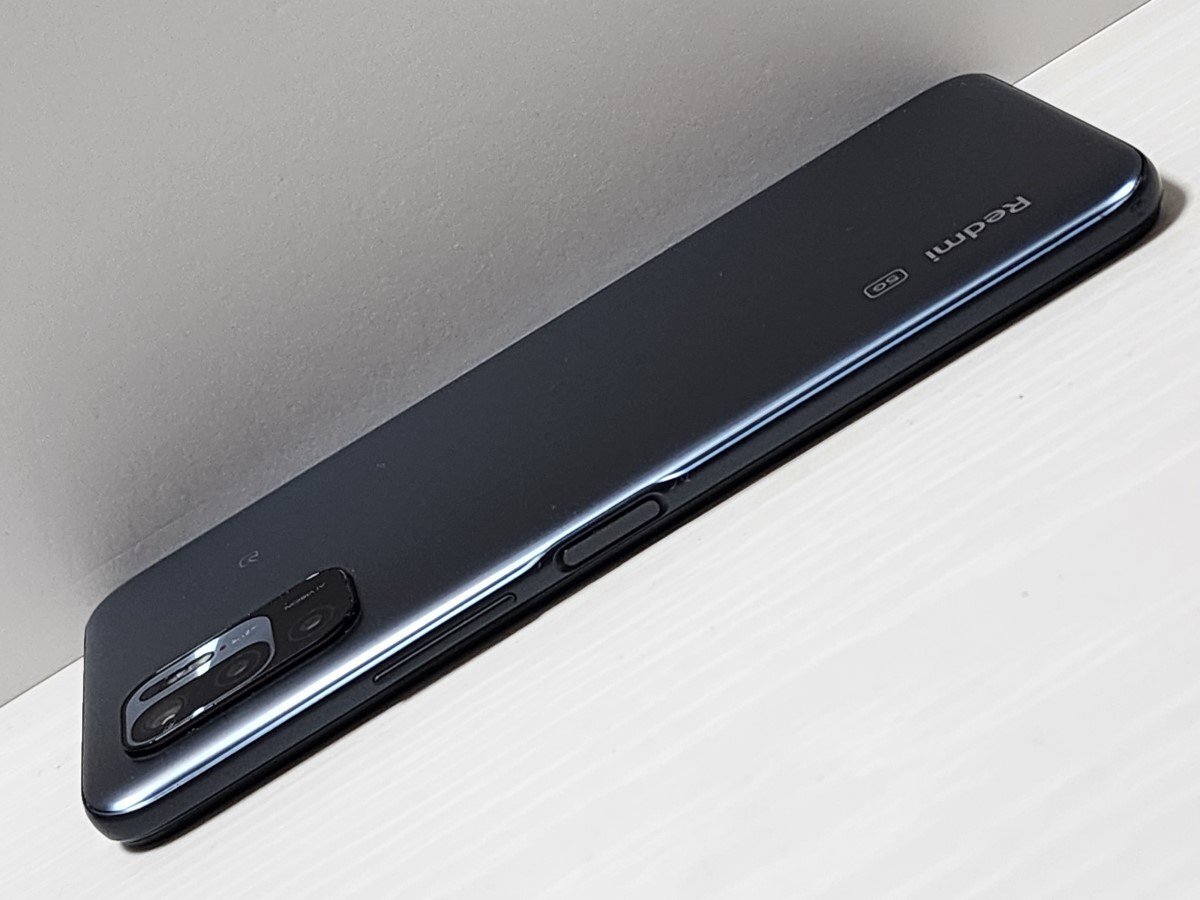 *[40810WM] исправно работающий товар au XIG02 Xiaomi Redmi Note 10 JE graphite серый 1 иен! 1 старт!