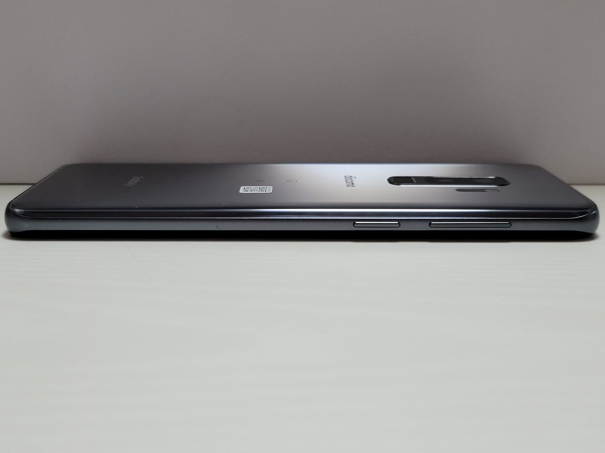 　★【40866WM】 完動品 docomo SC-03K SAMSUNG Galaxy S9+ チタニウムグレー SIMロック解除済 1円 ! 1スタ !_画像4