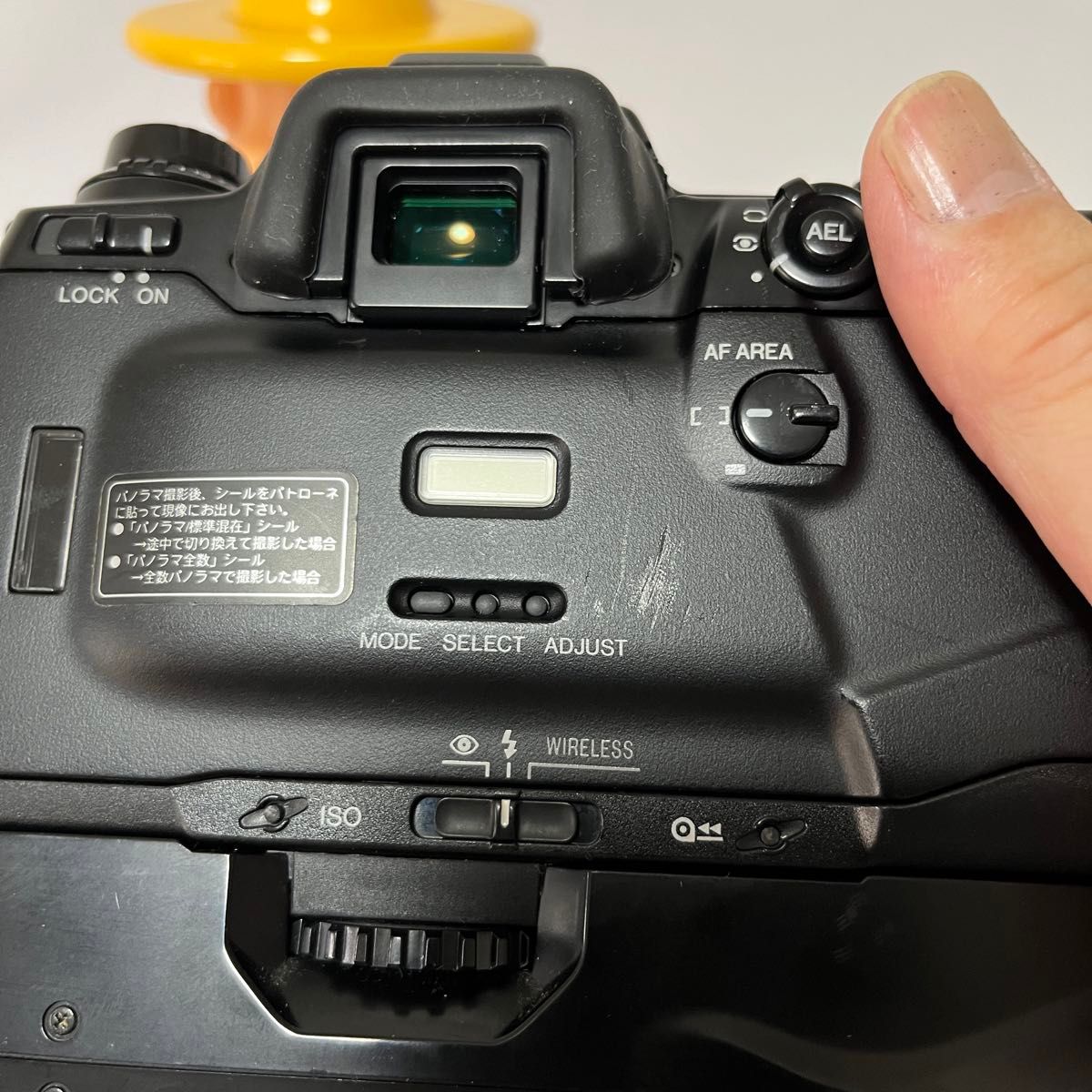 夏直前再値下げ【24-030F】動作・美品 ミノルタα507si+VC507/600 夏直前再値下げ【24-030F】動作・美品 ミノルタα507si+VC507/600