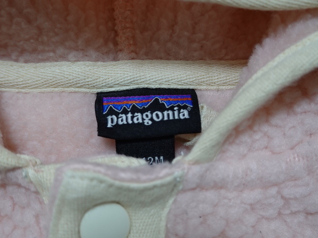 ■0515■パタゴニア patagonia フリースジャケット 6-12M 80cm ベビー レトロ パイル ジャケット STY61145 ●_画像2