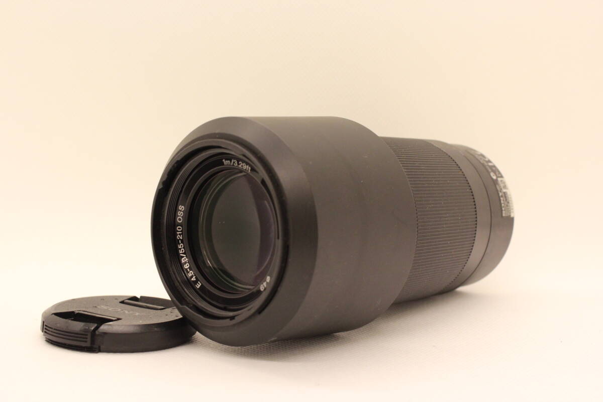 SONY ソニー レンズ SEL55210 55-210mm  F4.5-6.3 ブラック 動作未確認の画像1
