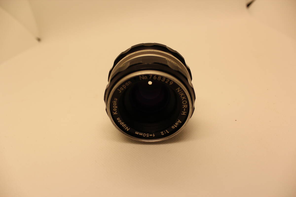 Nikon ニコン F NIKKOR-H Auto 1:2 f=50mm MF レンズ 紙箱　No.768329_画像4