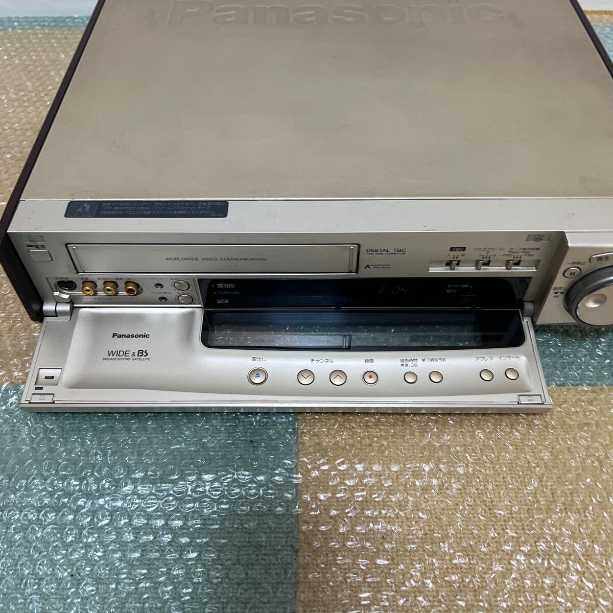 * Panasonic Panasonic S-VHS видеодека NV-SB1000W 94 год производства * Junk *