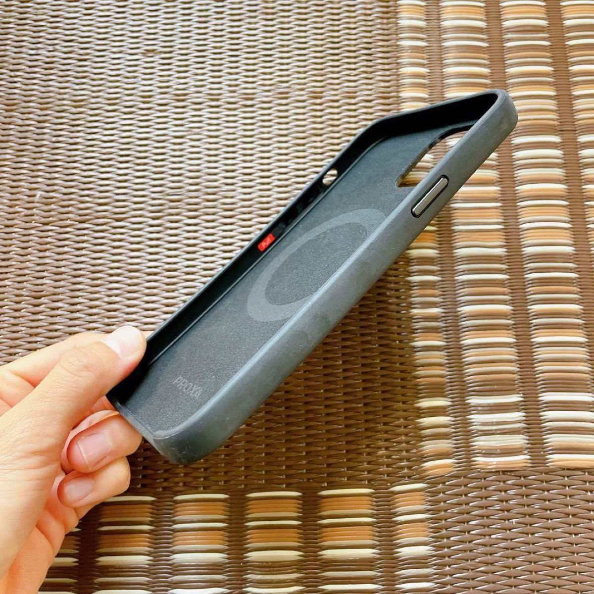 【iPhone 12 Pro Max】ケース　スタンド付き　 カード入れ カード収納 ブラック