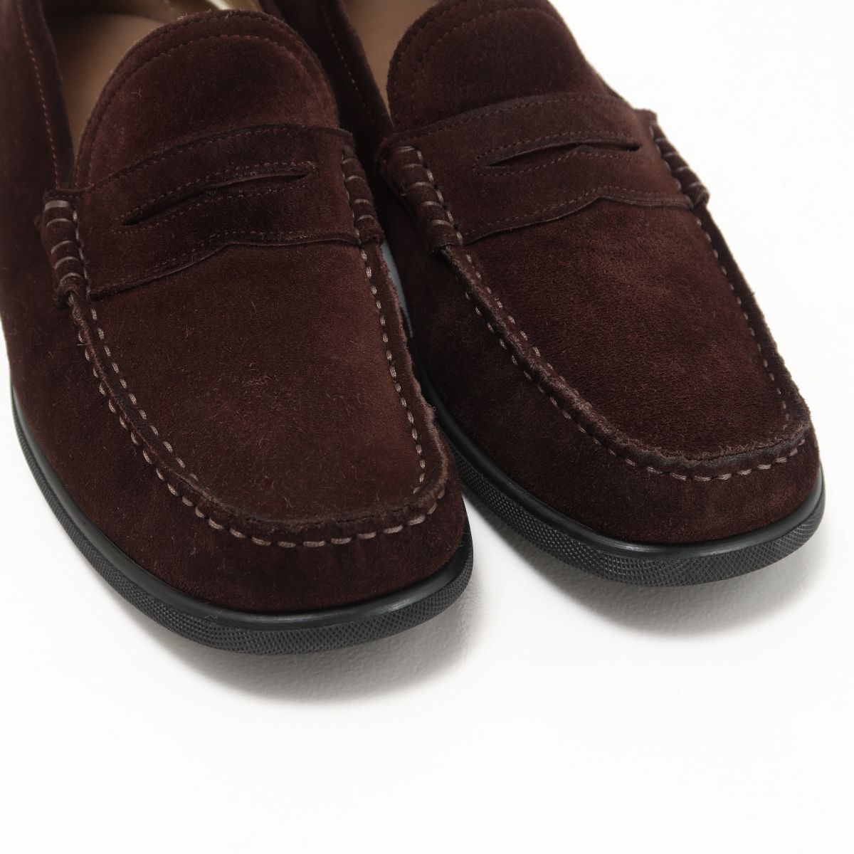 GP9840^ Италия производства Bally /BALLY замша кожа Loafer / туфли без застежки обувь оттенок коричневого размер 3.5/ примерно 23.5cm соответствует 