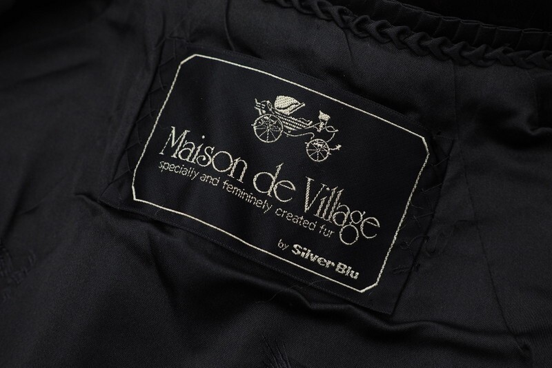 GP9306★メゾンドヴィレッジ /Maison de Village Silver Blu*最高級毛皮*ダークミンク*MINK*逆毛*ショート丈コート/ファージャケット*茶*15_画像8