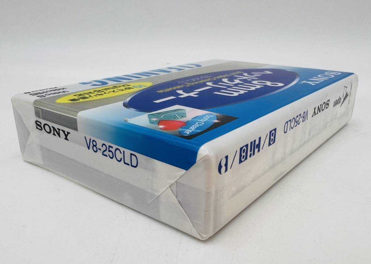 [ бесплатная доставка ] нераспечатанный SONY Sony 8mm head очиститель V8-25CLD 8mm видео чистка кассета 