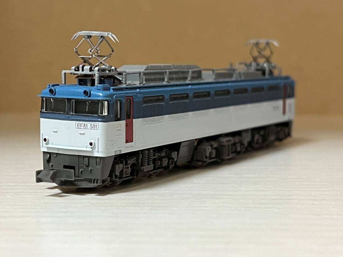KATO 3010-4 EF81 500番台 JR貨物色（青／白） の画像1