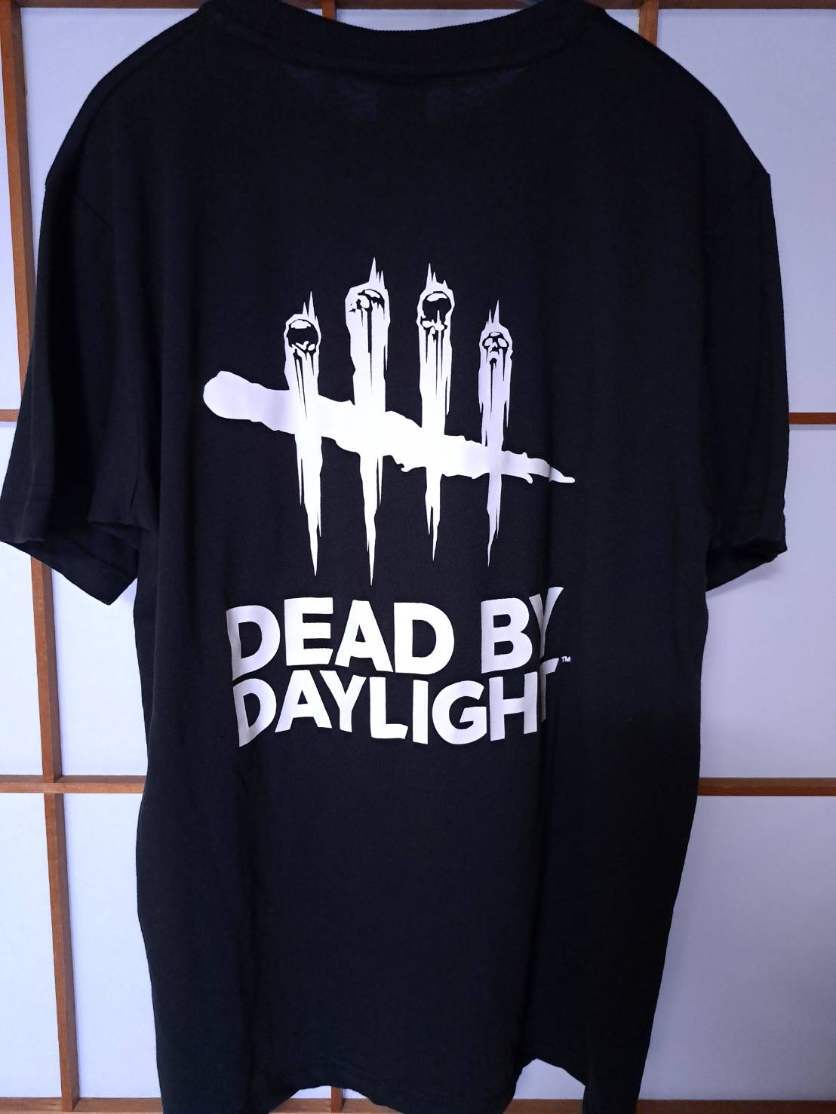 DEAD BY DAYLIGHT 半袖 Tシャツ Ｍ ブラック/黒 新品 未使用 メンズ デッド バイ デイライト ＤＢＤ ｔシャツ 即決 送料無料_画像1