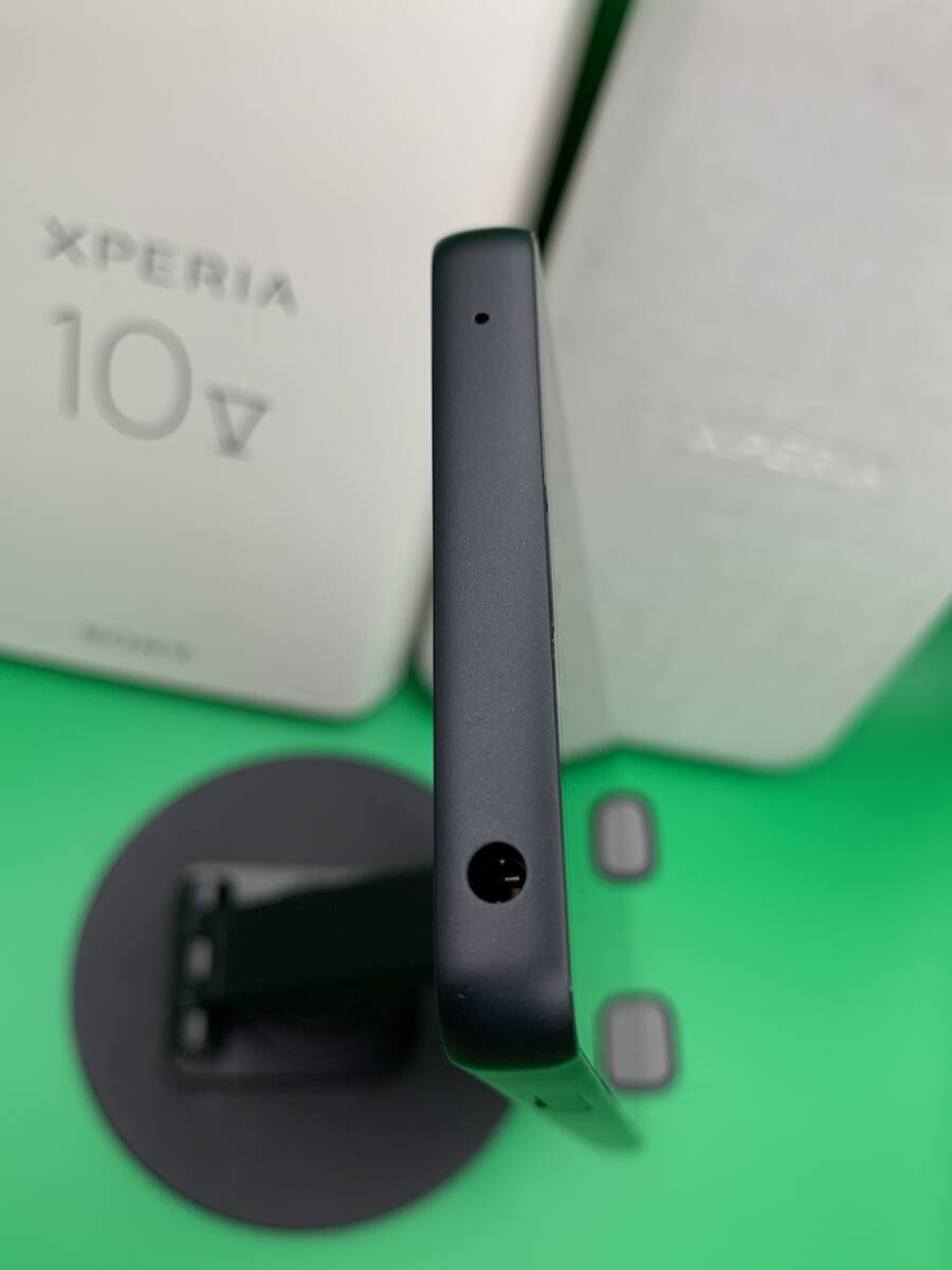 ★未使用 Xperia 10 V 128GB SIMフリー 最大容量良好 格安SIM可 SoftBank ○ A302SO ブラック 中古 新古品 BP3038 