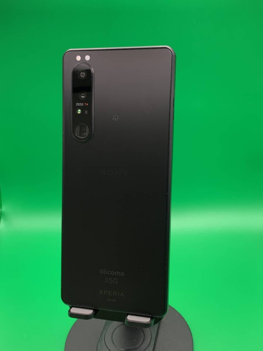 ★激安 Xperia 1 III 256GB SIMフリー 最大容量良好 格安SIM可 SIMフリー - SO-51B フロストブラッ 中古 新古品 W134 A-1