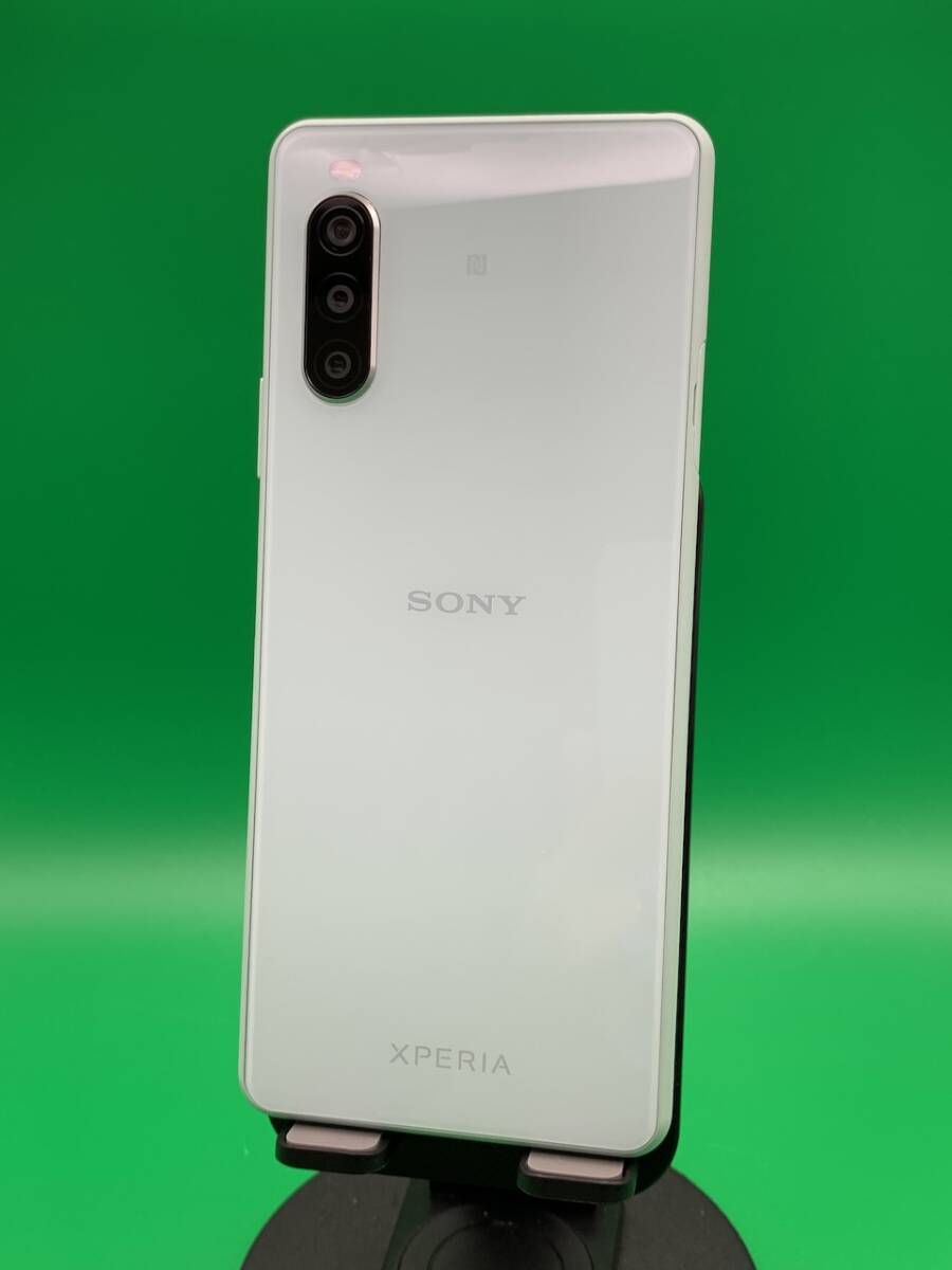 ★美品 Xperia 10 II 64GB SIMフリー 最大容量良好 格安SIM可 softbank 〇 A001SO ミント 中古 新古品 YM0870 A-2_画像3