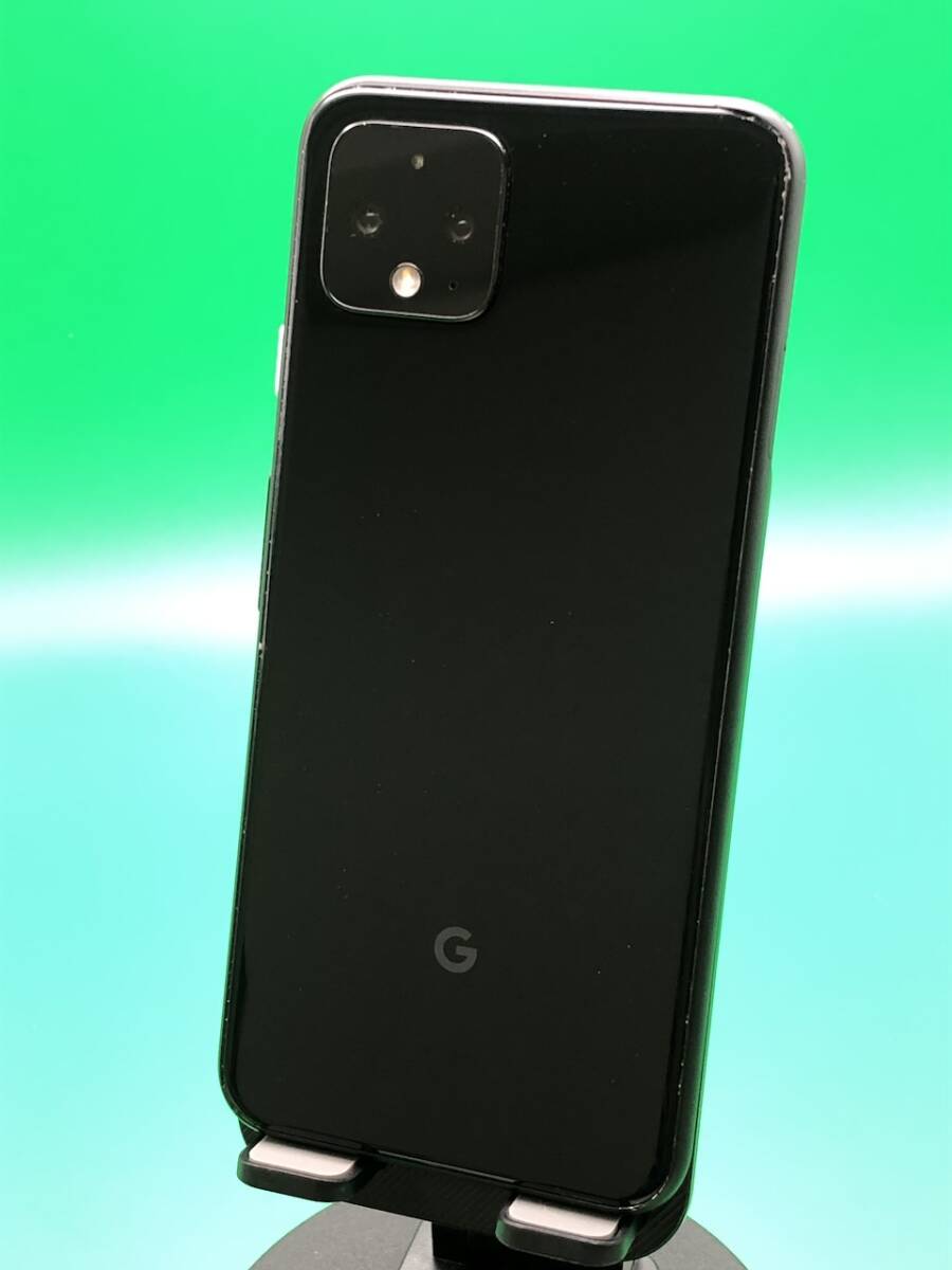 ★ちょい美品 Google Pixel 4 64GB SIMフリー 最大容量良好 格安SIM可 softbank ○ Pixel 4 ブラック 中古 新古品 CM1279 