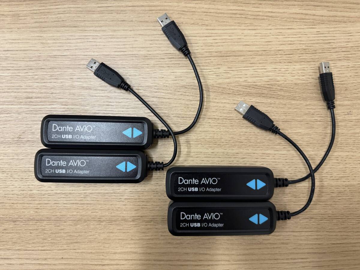 ADP-USB-AU-2X2 DANTE-USB adaptor 4 piece set 