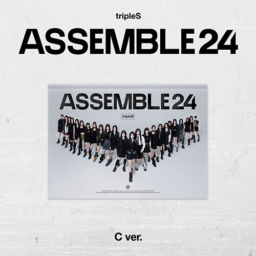 ◆tripleS 1集『ASSEMBLE24』C ver. 24人 直筆サイン入り非売CD◆韓国_画像1