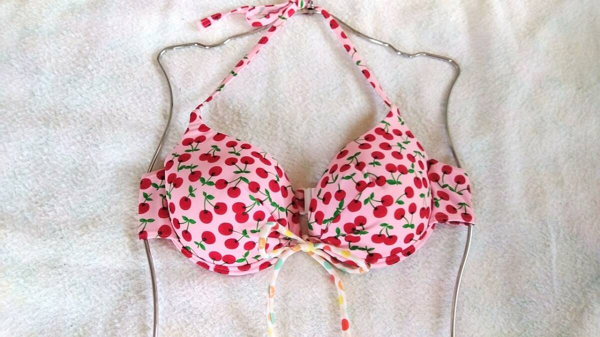TeddyShop(teti shop )sa Clan bo pattern. bikini swimsuit M size prompt decision 1300 jpy postage included 