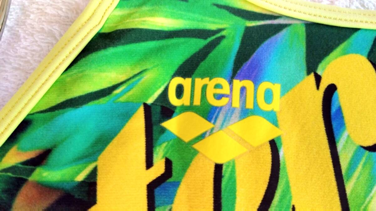 arena（アリーナ）　緑　競泳水着　SSサイズ（Sサイズの方も着用可）　即決3200円送料込み
