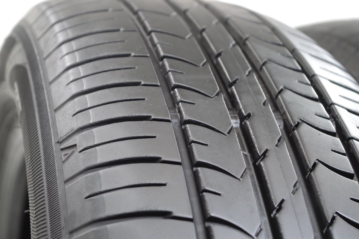 F-523(送料無料/代引きOK)ランクE 中古 バリ溝 185/60R15 グッドイヤー Efficient Grip EG01 2021年 8分山 夏タイヤ 2本SET_画像4