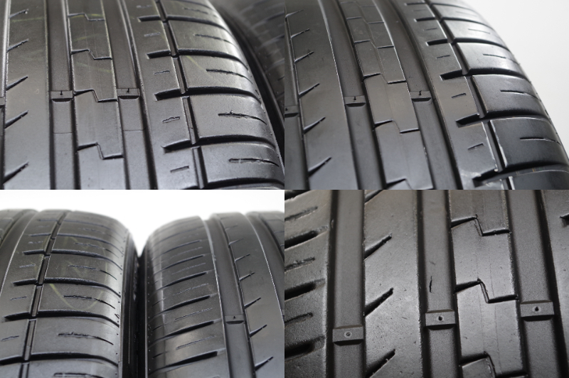 F-520(送料無料/代引きOK)ランクｎ 中古 215/50R17 ピレリ P7 EVO 2019年 7～7.5分山 夏タイヤ 2本SET バリ溝♪_画像6