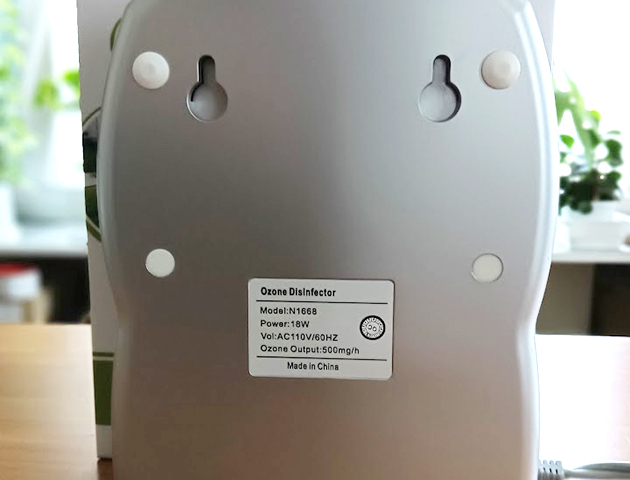 家庭用オゾン空気清浄機　　N1668　　送料無料