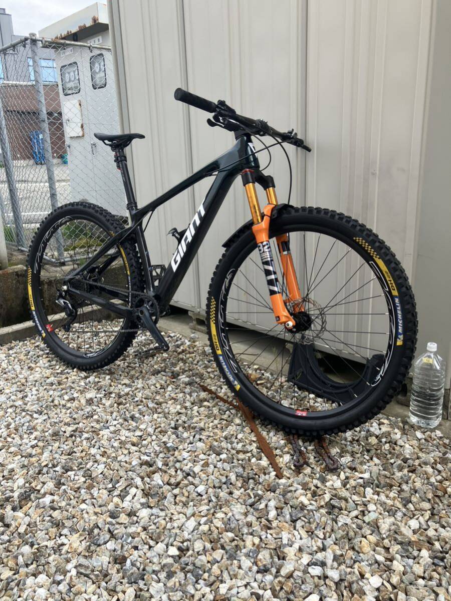 カーボンフレームGIANT XTC29er 補機類セット譲渡証明書付き_画像10