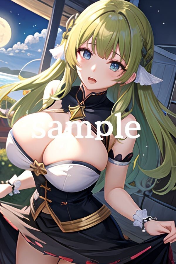 No.A-1070【全て1点もの】A4サイズ 美女ポスター 高品質光沢紙 イラスト アート コスプレ セクシー 水着 制服 下着 美女 巨乳 美乳 美尻_画像1