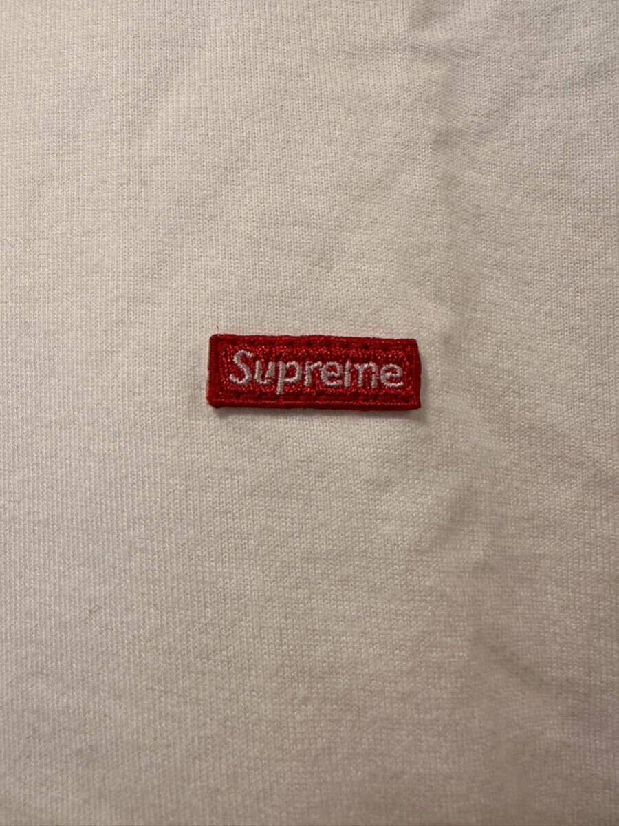 L Supreme Small Box Logo Tee 22SS White Large シュプリーム スモール ボックスロゴ ボックス ロゴ Tシャツ 半袖 ホワイト 白 中古 ②