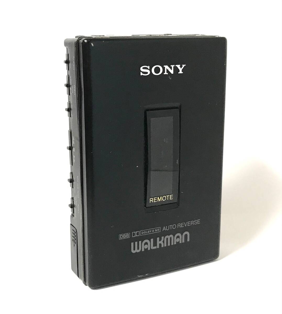 [ beautiful goods ][ rare ][ maintenance goods ] SONY Walkman WM-607 10 anniversary commemoration model battery box attaching ( mat black ) (WM-501 successor model )