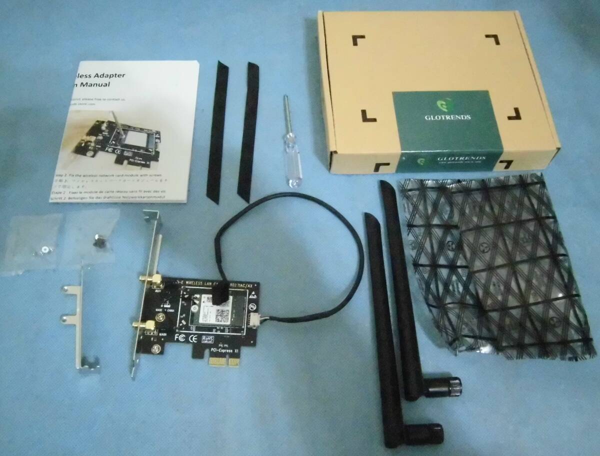 お得!! INTEL　Wi-Fi AX200NGW / M.2 to PCI-EX Wi-Fi Adapter 速い・ 良好!! _画像1