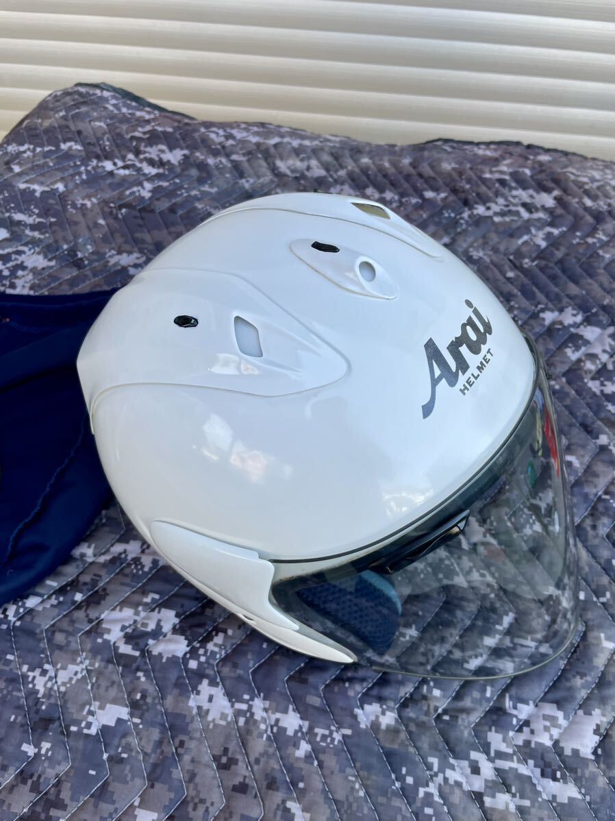 アライ Arai ジェットヘルメット ホワイト SZ-Ram II SZ-Ram 2_画像2