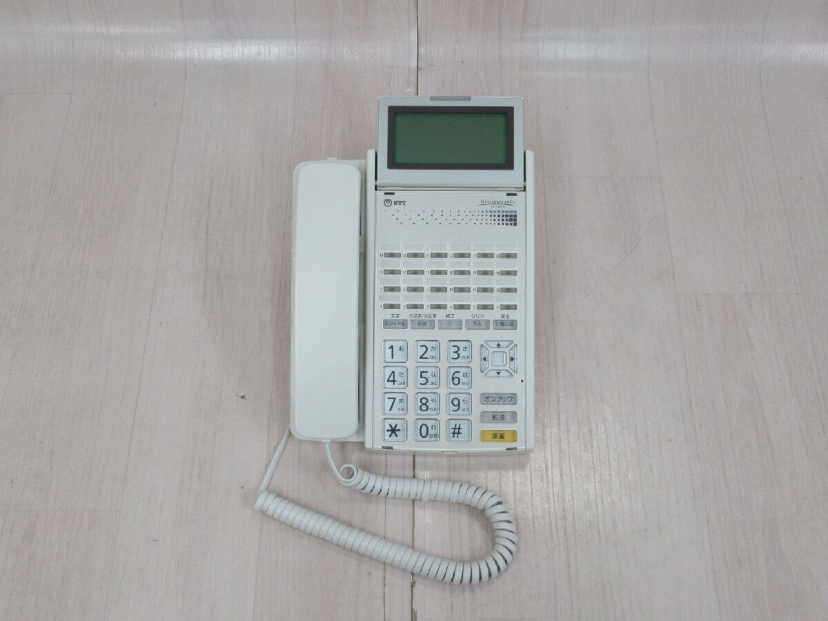 [ used ] EPH-24ETHF(1) (=HI-24E-TELHF) NTT 24 button hands free with function multifunction telephone machine [ business ho n business use telephone machine body ]