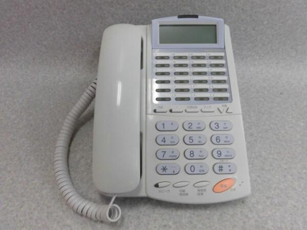 [ used ]NYC-24iZ-TELSDnakayo/NAKAYO iZ 24 button standard telephone machine [ business ho n business use telephone machine body ]