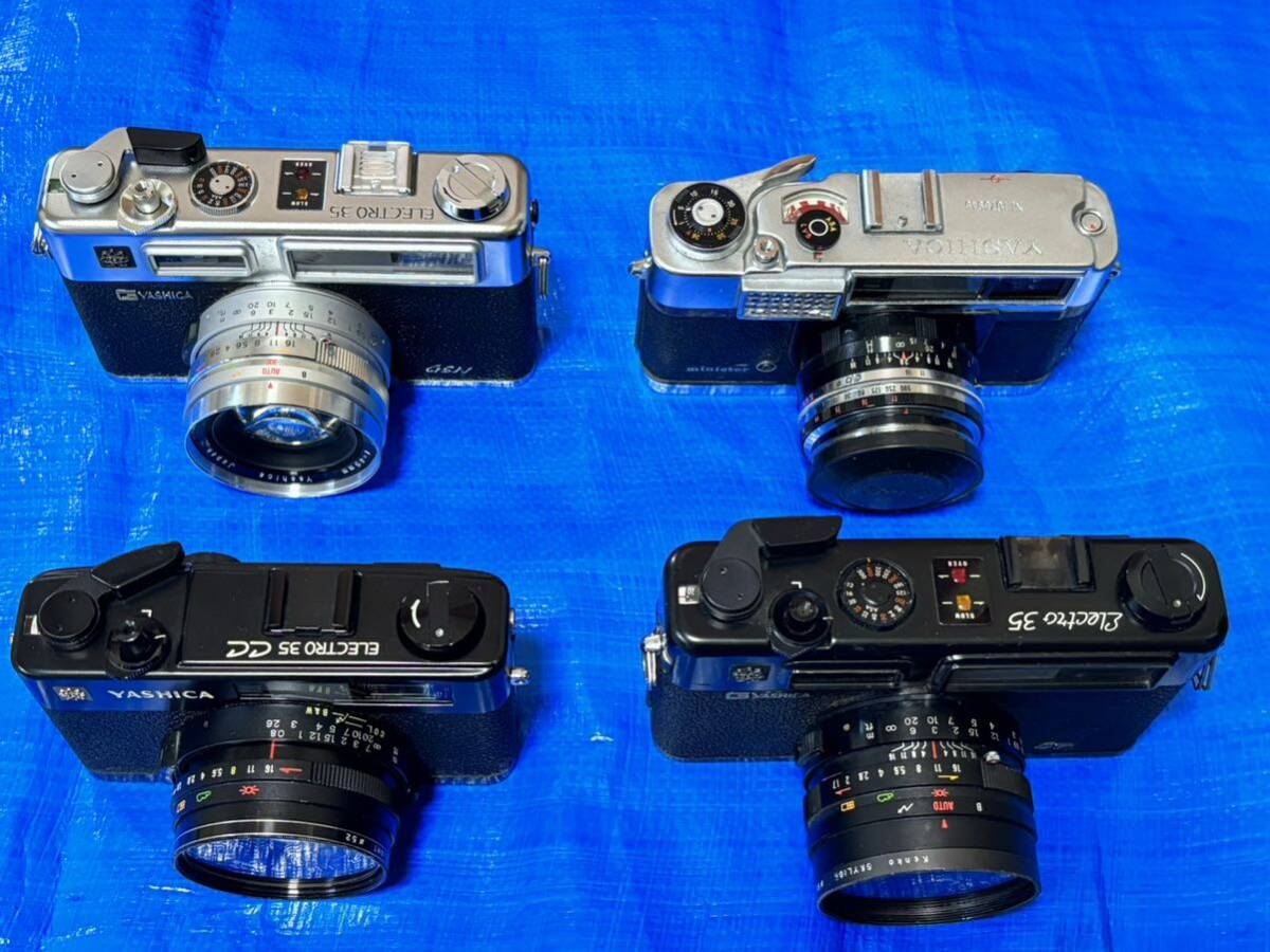 Yashica ヤシカ ELECTRO 35 レンジファインダー 4台セット フィルムカメラ_画像1
