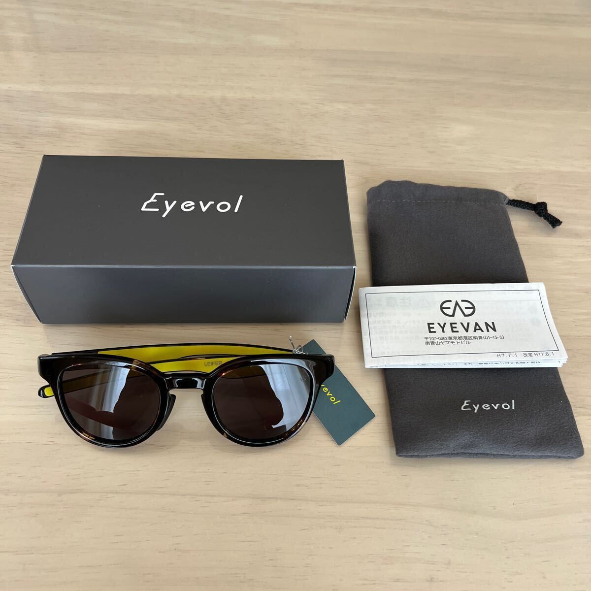 Eyevol　アイヴォル　サングラス　LEIFER　新品　ゴルフ　アウトドア　キャンプ　スポーツ　フェス_画像1