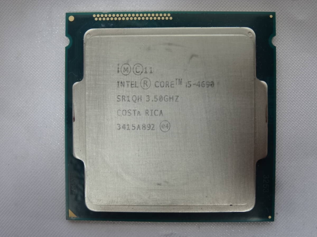 ★Intel / CPU Core i5-4690 3.50GHz 起動確認済！★10個セット！！⑧_画像2